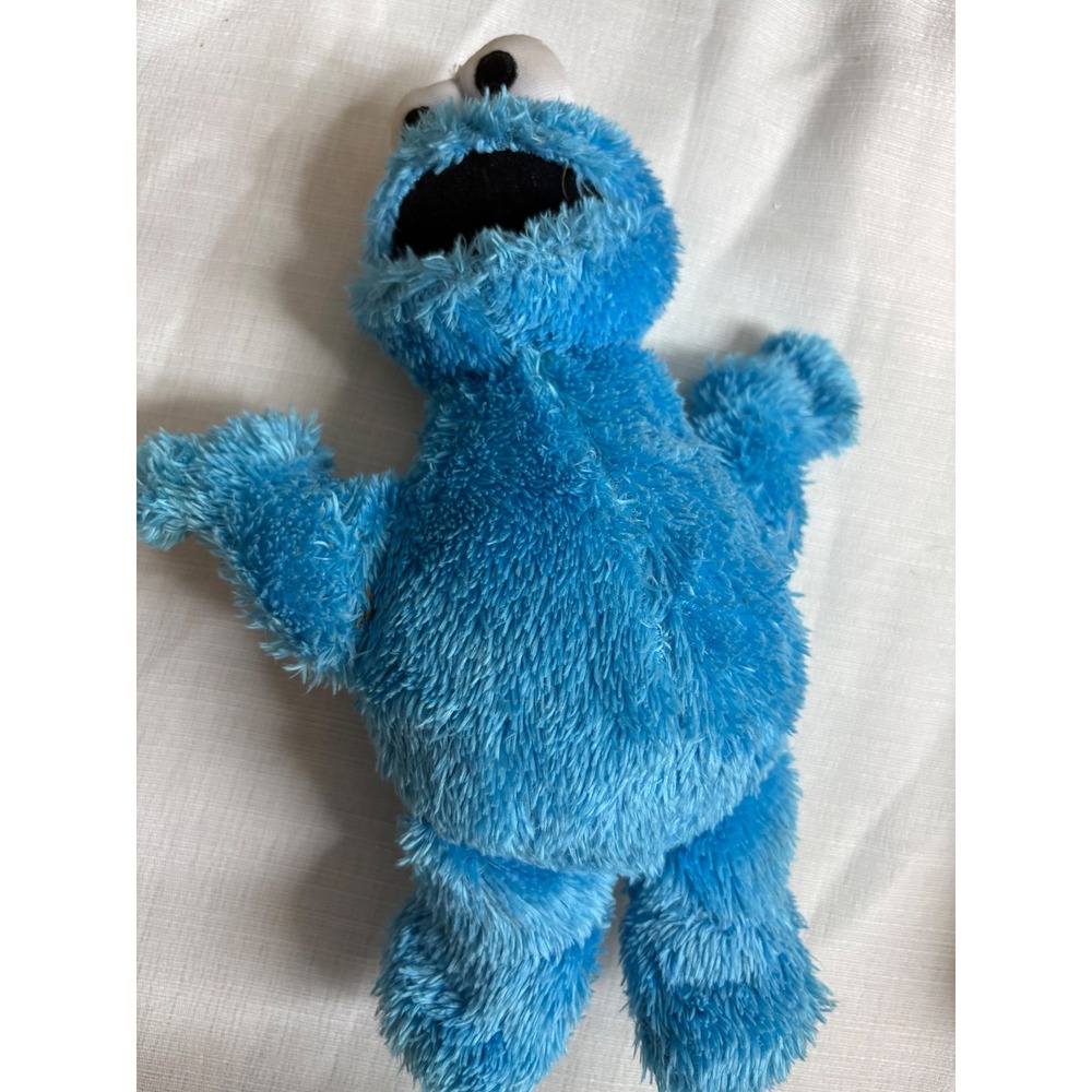 Sesame Street Cookie Monster Plush Hasbro 2013 Blue Shaggy Stuffed Animal C2224